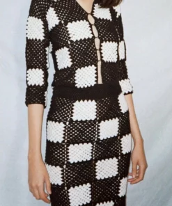 Lickyboy The Marta Sweater- Checkers 11 Lickyboy The Marta Sweater- Checkers