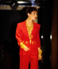 Annie's Archive Spring Summer 1991 Franco Moschino "Waist Of Money" Navy Mini Dress. Rent: £195/Day 16 Annie's Archive Spring Summer 1991 Franco Moschino