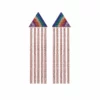 TALITA LONDON Break Free Earrings - Striped Multicolour