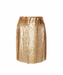 Isabel Moore Lila Skirt Gold