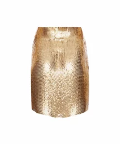 Isabel Moore Lila Skirt Gold