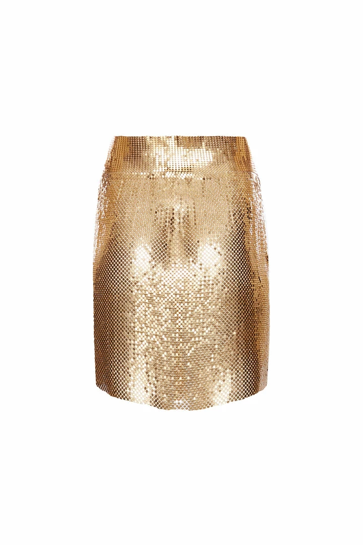 Isabel Moore Lila Skirt Gold 4 Isabel Moore Lila Skirt Gold