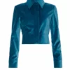 Wrong Generation The Cropped Jacket - Electric Blue