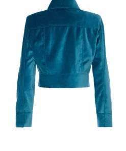Wrong Generation The Cropped Jacket - Electric Blue