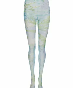 Richard Quinn Monet Printed Sheer Tights