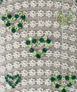 Mae Cassidy Simi Sweetheart Emerald Phone Bag