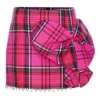 Area Heart Bow Tartan Mini Skirt 1 Area Heart Bow Tartan Mini Skirt