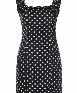 De La Vali Bandana Polka Dot Mini Dress 13 De La Vali Bandana Polka Dot Mini Dress