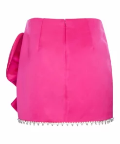 Area Heart Bow Mini Skirt