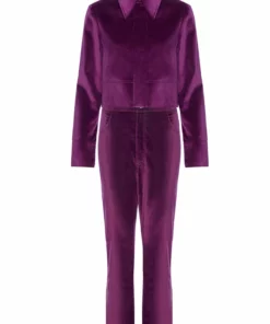 Wrong Generation The Cropped Jacket - Magenta