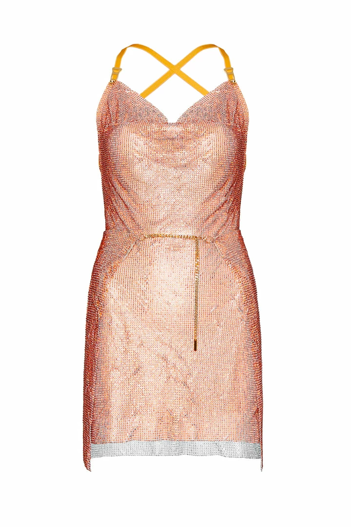 Poster Girl Aperol Spritz Adrienne Dress 3 Poster Girl Aperol Spritz Adrienne Dress