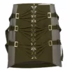 Dion Lee Laced Slider Skirt- Olive