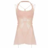 Dreaming Eli Deconstructed Cup Pink Dress 1 Dreaming Eli Deconstructed Cup Pink Dress