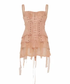 Dreaming Eli Triple Pink Corset Dress