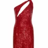 Christian Cowan Sequinned One Shoulder Mini Dress
