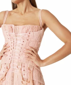 Dreaming Eli Triple Pink Corset Dress 9 Dreaming Eli Triple Pink Corset Dress