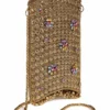 Mae Cassidy Simi Bloom Gold Phone Bag 1 Mae Cassidy Simi Bloom Gold Phone Bag