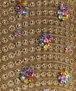 Mae Cassidy Simi Bloom Gold Phone Bag