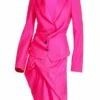 Annie's Archive 2003 Vivienne Westwood Pink Asymmetrical Jacket And Skirt. Rent: £95/Day