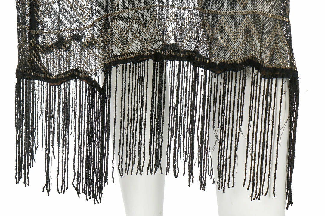 Annie's Archive 1920s Black Metal Dress 6 Annie's Archive 1920s Black Metal Dress