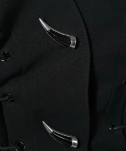 Annie's Archive 1994 Thierry Mugler Wool Black Buckle Jacket And Skirt. Rent: £90/Day