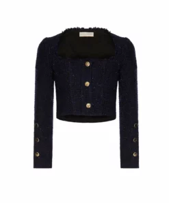 Silvia Astore Sophie Mini Jacket- Sapphire