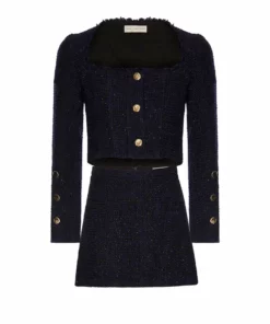 Silvia Astore Sophie Mini Jacket- Sapphire