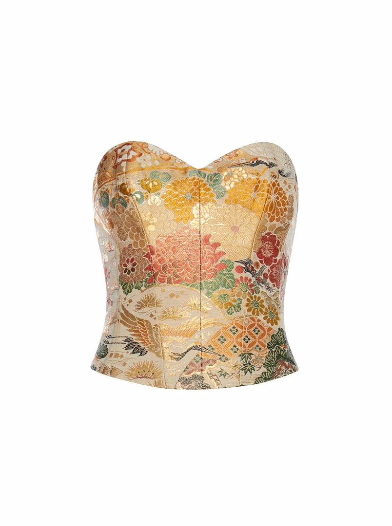 ObiForCorset Golden Heron And Magic Hour Maru Corset 3 ObiForCorset Golden Heron And Magic Hour Maru Corset