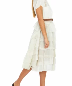 Annie's Archive 1930's Tulle Ruffle Dress