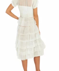 Annie's Archive 1930's Tulle Ruffle Dress