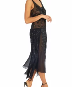 Annie's Archive 1930's Beaded Chiffon Gown