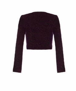 Silvia Astore Sophie Mini Jacket- Plum