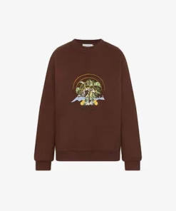 House Of Sunny Plantasia Sweatshirt Mahogany