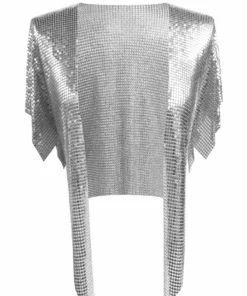 Isabel Moore Aria Waistcoat - Silver