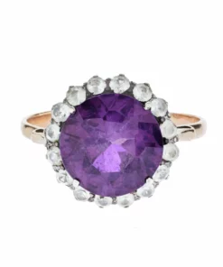 Olivia Madigan-Shea Purple Flower Ring