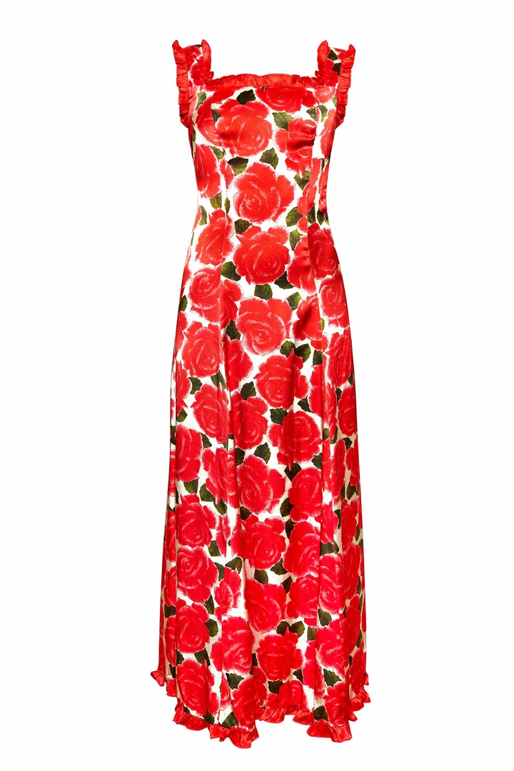 De La Vali Bandana Pink Rose Dress 3 De La Vali Bandana Pink Rose Dress