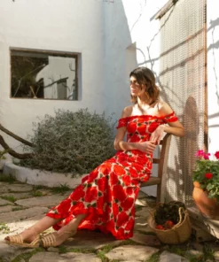 De La Vali Bandana Pink Rose Dress 9 De La Vali Bandana Pink Rose Dress