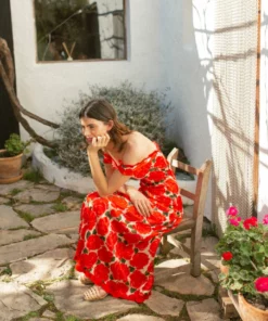 De La Vali Bandana Pink Rose Dress 10 De La Vali Bandana Pink Rose Dress