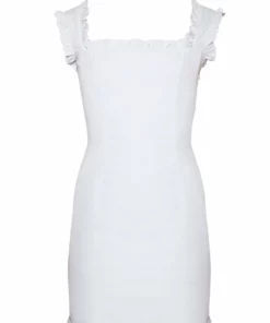 De La Vali Bandana White Mini Dress
