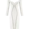 Georgia Hardinge Blaze Ivory Dress