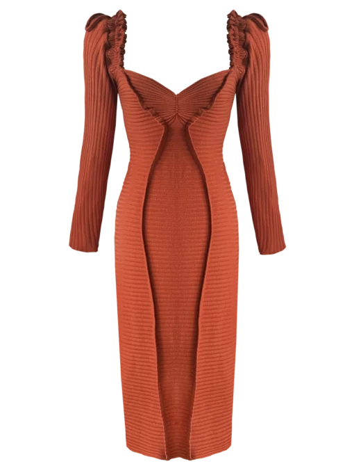 Georgia Hardinge Blaze Terracotta Dress 7 Georgia Hardinge Blaze Terracotta Dress