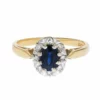 Olivia Madigan-Shea Sapphire Gold Ring