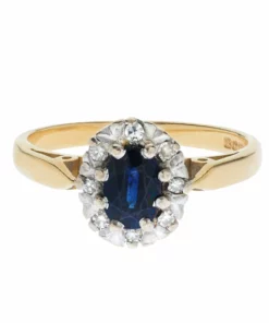 Olivia Madigan-Shea Sapphire Gold Ring