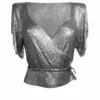 Isabel Moore Deia Top - Gunmetal