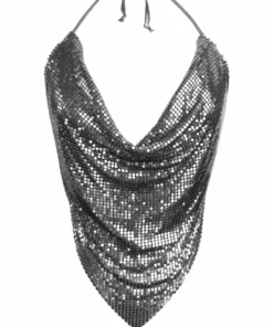 Isabel Moore Diva Top - Gunmetal