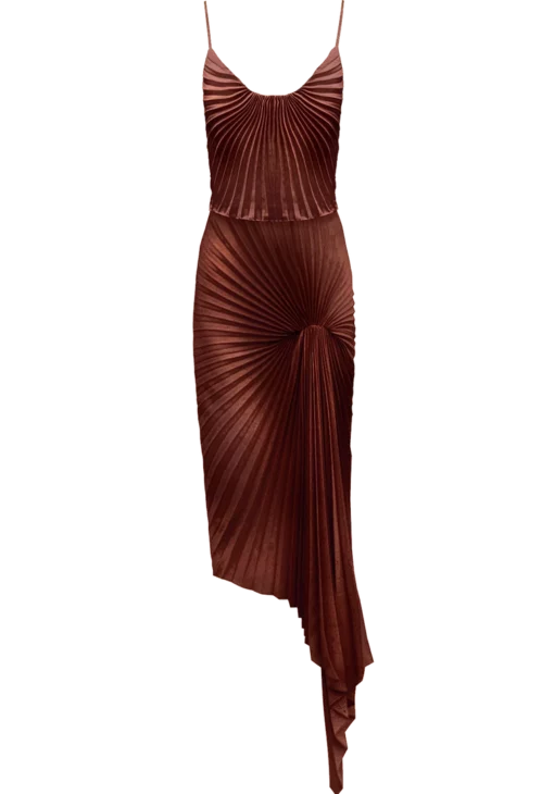 Georgia Hardinge Dazed Dress- Rust