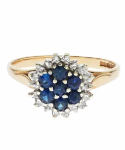 Olivia Madigan-Shea Sapphire Yellow Gold Ring