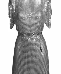 Isabel Moore Gaia Dress - Gunmetal