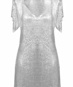 Isabel Moore Gaia Dress - Silver