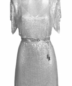 Isabel Moore Gaia Dress - Silver